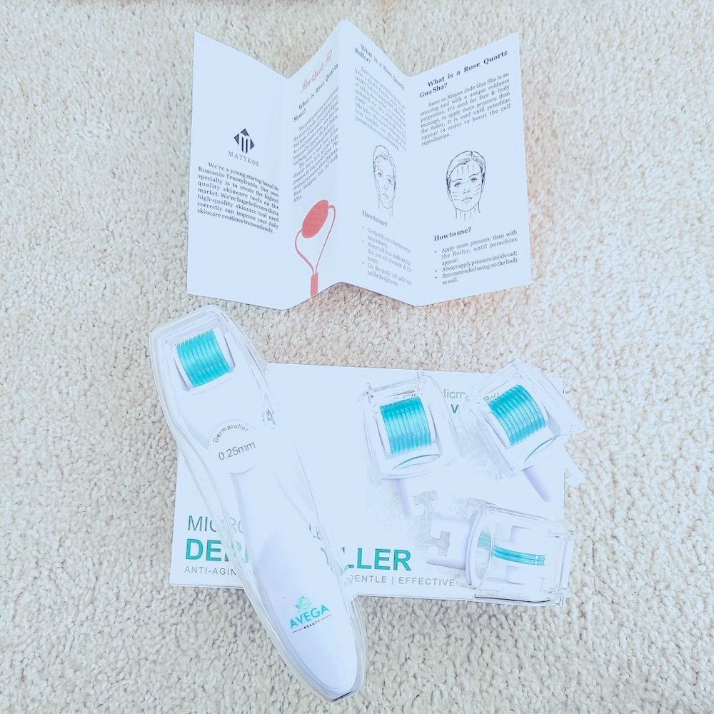 Avega Derma Roller Kit for Face & Body: